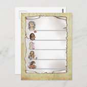Igelchen Postkarte (Vorne/Hinten)