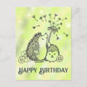 Igelchen Postkarte (Vorderseite)