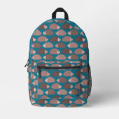 Igelmuster Bedruckter Rucksack (Vorderseite)