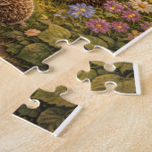 Igelpilzhaus Puzzle (Seite)