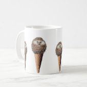 Igels-Eiscreme Kaffeetasse (Vorderseite Links)