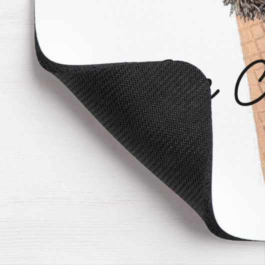 Igels-Eiscreme Mousepad (Ecke)