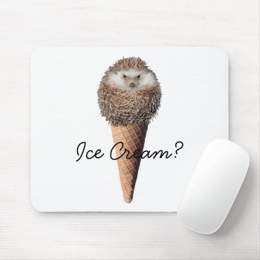 Igels-Eiscreme Mousepad (Mit Mouse)