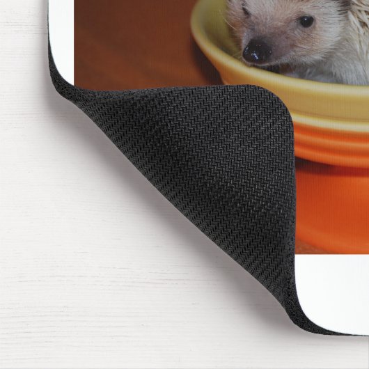 Igels-Eiscremebecher Mousepad (Ecke)