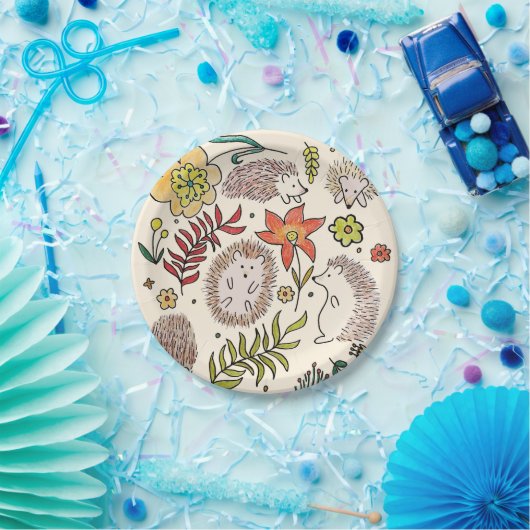 Igels-Feld Pappteller (Party)