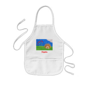 Igels-Herzen! Kinderschürze
