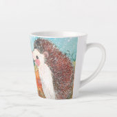 Igels Illustration kleine Latte-Tasse Milchtasse (Rechts)