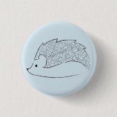 Igels-Knopf Button (Vorderseite)