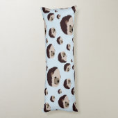 Igels-Körper-Kissen Seitenschläferkissen (Rückseite (Vertikal))