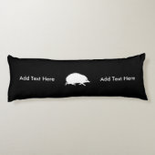 Igels-Lauf Seitenschläferkissen (Rückseite)