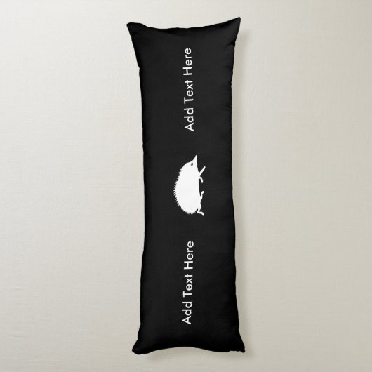 Igels-Lauf Seitenschläferkissen (Rückseite (Vertikal))