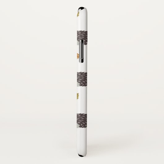 Igels-Muster-Name-Telefon-Hüllen Case-Mate iPhone Hülle (Hinten/Rechts)