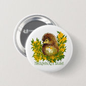 Igels Regel Extravagante Niedliche Lapel-Shirt-Jac Button (Vorne & Hinten)