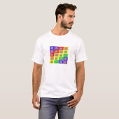 Igels-Regenbogen T-Shirt (Vorne ganz)