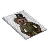 Igels-Reiter-Porträt Notizblock (Rechte Seite)