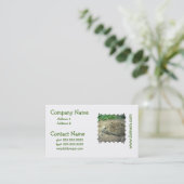 Igels-Sorgfalt-Geschäfts-Karten Visitenkarte (Stehend Vorderseite)