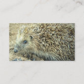 Igels-Sorgfalt-Geschäfts-Karten Visitenkarte (Rückseite)