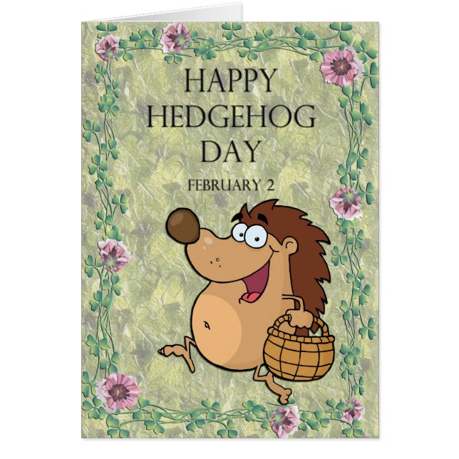 Igels-Tag am 2. Februar (Vorne)