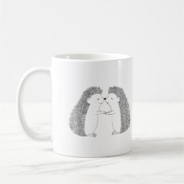 Igels-Tinte, die niedliche Igels-Freund-Liebe Kaffeetasse
