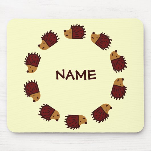 Igels-Überfahrt! Mousepad (Vorne)