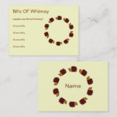 Igels-Überfahrt! Visitenkarte (Vorne/Hinten)