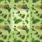 Igels- und Pineconesgewebe Stoff (Kachel)