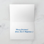 Igels Weihnachtsmagie Feiertagskarte (Innenseite)