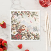 Igelserviette Serviette (Beispiel)