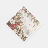 Igelserviette Serviette (Ecke)