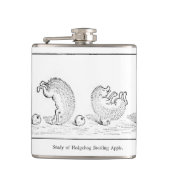 Igelsflasche Flachmann (Vorderseite)