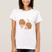 Igelsillustration T-Shirt (Vorderseite)