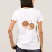 Igelsillustration T-Shirt (Rückseite)