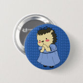 Igelsknopf Tatyana Larina Button (Vorne & Hinten)