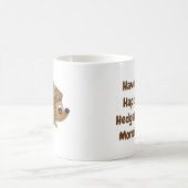 Igelsmorgen mit einer Schale Kaffee, Kaffeetasse (Mittel)