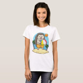 Igelstrand Wasserball Sommer T-Shirt (Vorne ganz)