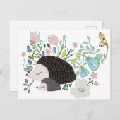 Igelwiese Postkarte (Vorne/Hinten)