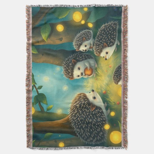 Igelzauber im Lichterwald Decke (Vorderseite Vertikal)