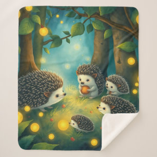 Igelzauber im Lichterwald Sherpadecke