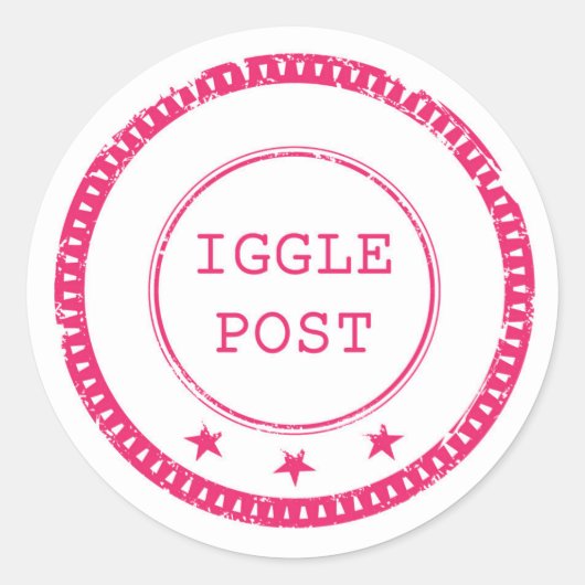 Iggle Post Stickers (Vorderseite)