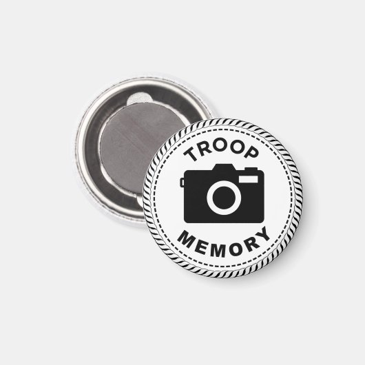 IGGPPCamp 2023 Troop Memory Magnet (Vorderseite/Rückseite)