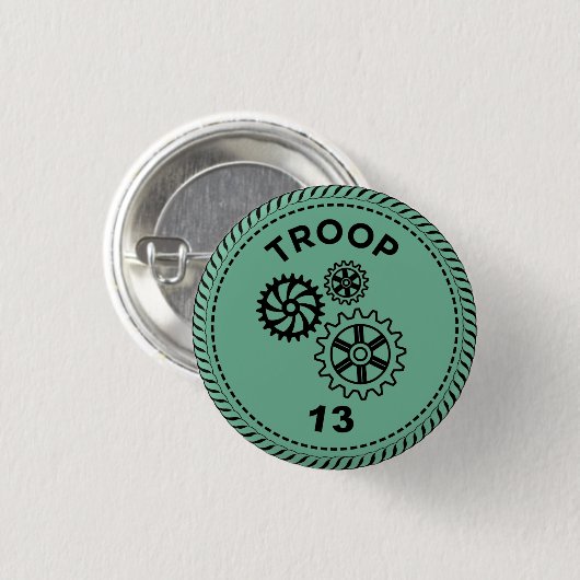 IGGPPCamp 2023 Truppe 13 Schaltfläche Button (Vorne & Hinten)