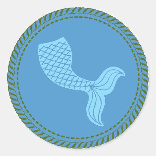 IGGPPCamp 2025 Troop Pride Siren Runder Aufkleber (Vorderseite)