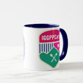 IGGPPCamp 2025 Trupp Sunset Pride Tasse (VorderseiteRechts)