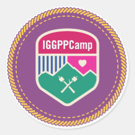 IGGPPCamp Abzeichen Sticker