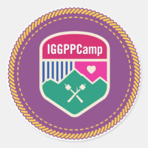IGGPPCamp Abzeichen Sticker