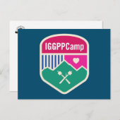 IGGPPCamp Logo Postkarte (Vorne/Hinten)