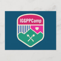 IGGPPCamp Logo Postkarte