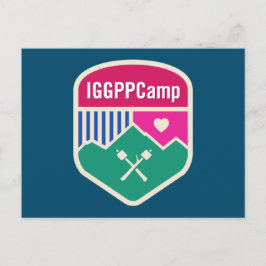 IGGPPCamp Logo Postkarte