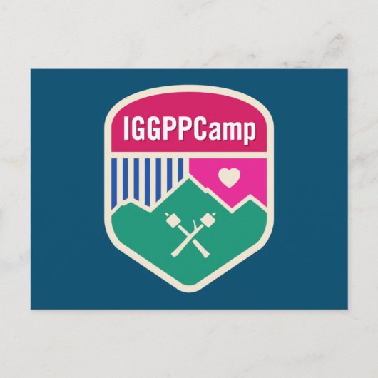 IGGPPCamp Logo Postkarte (Vorderseite)