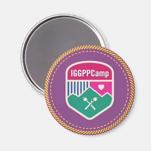 IGGPPCamp Magnet (Vorderseite/Rückseite)